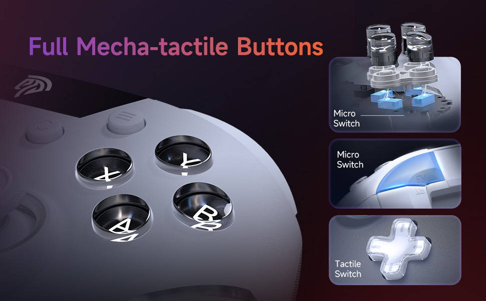 EasySMX X20 Mechanical Buttons