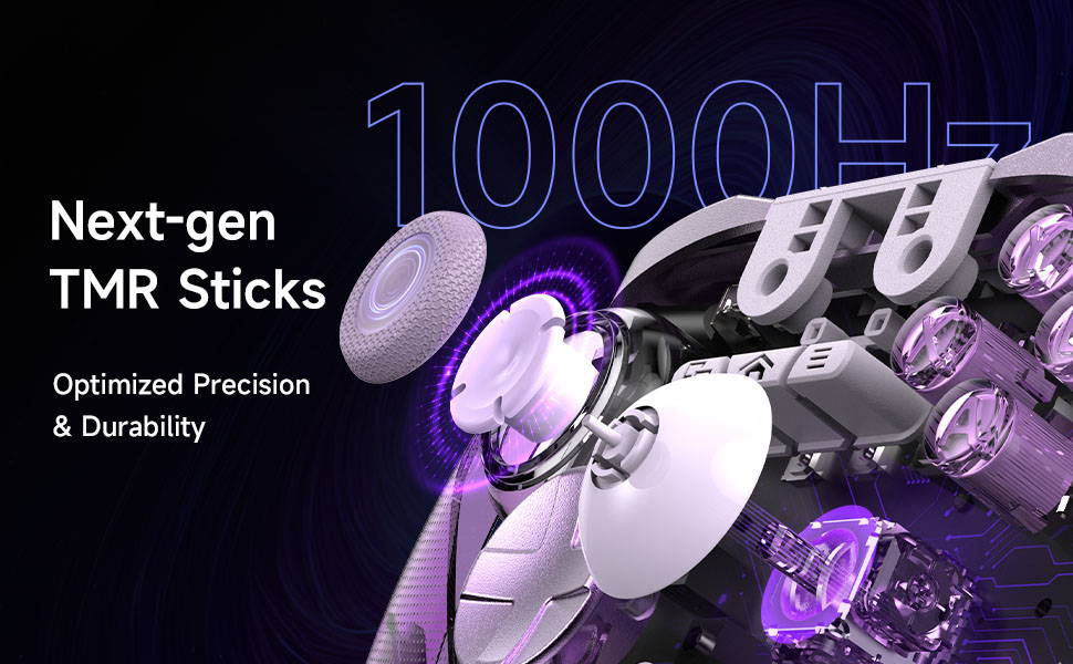 EasySMX D10 Controller TMR Sticks 1000Hz Polling Rate