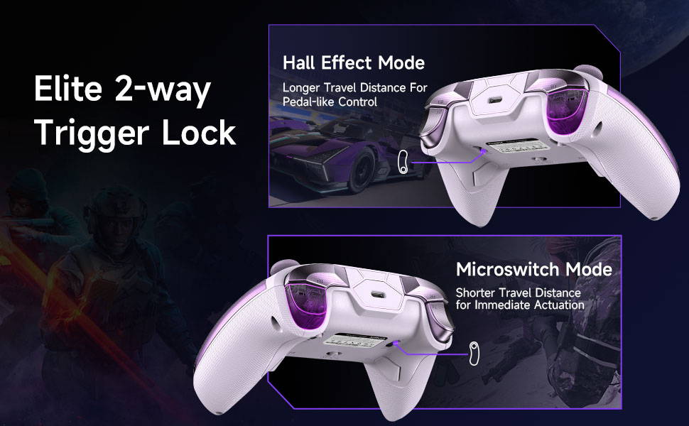 EasySMX D10 Controller Trigger Lock