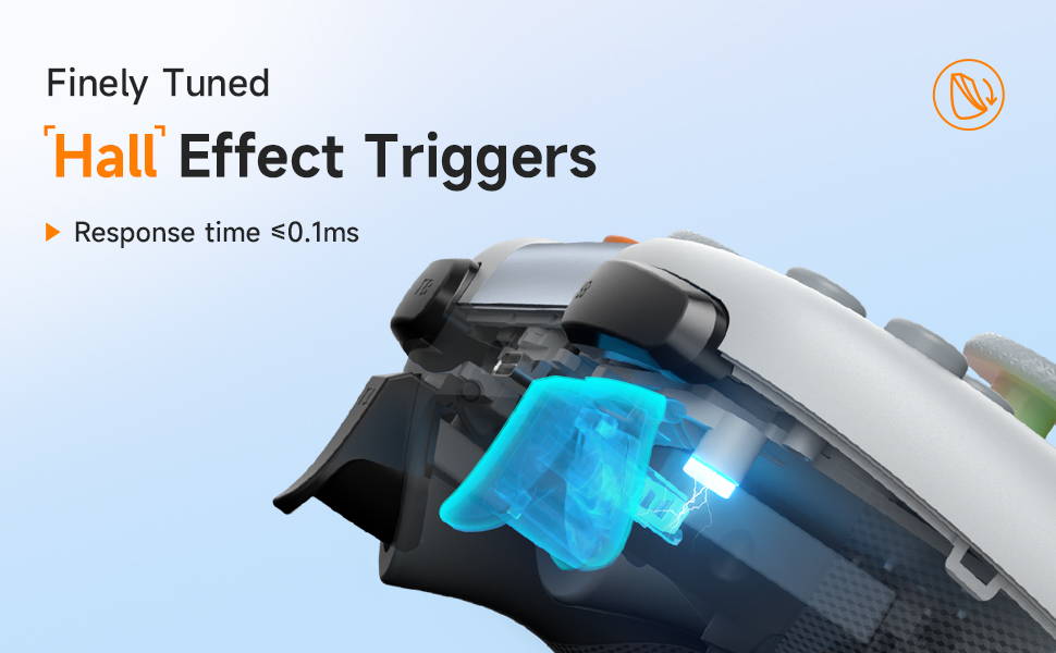 EasySMX X05 Game Controller Hall Effect Triggers