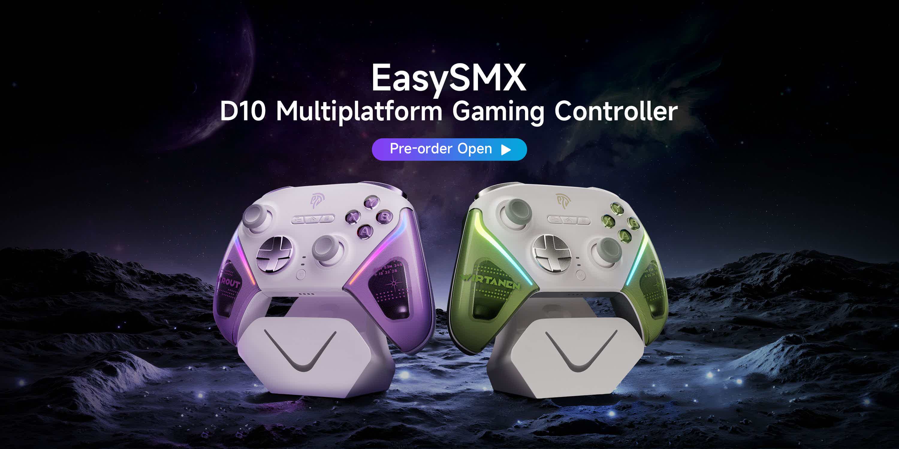 EasySMX D10 Multiplatform Gaming Controller Banner