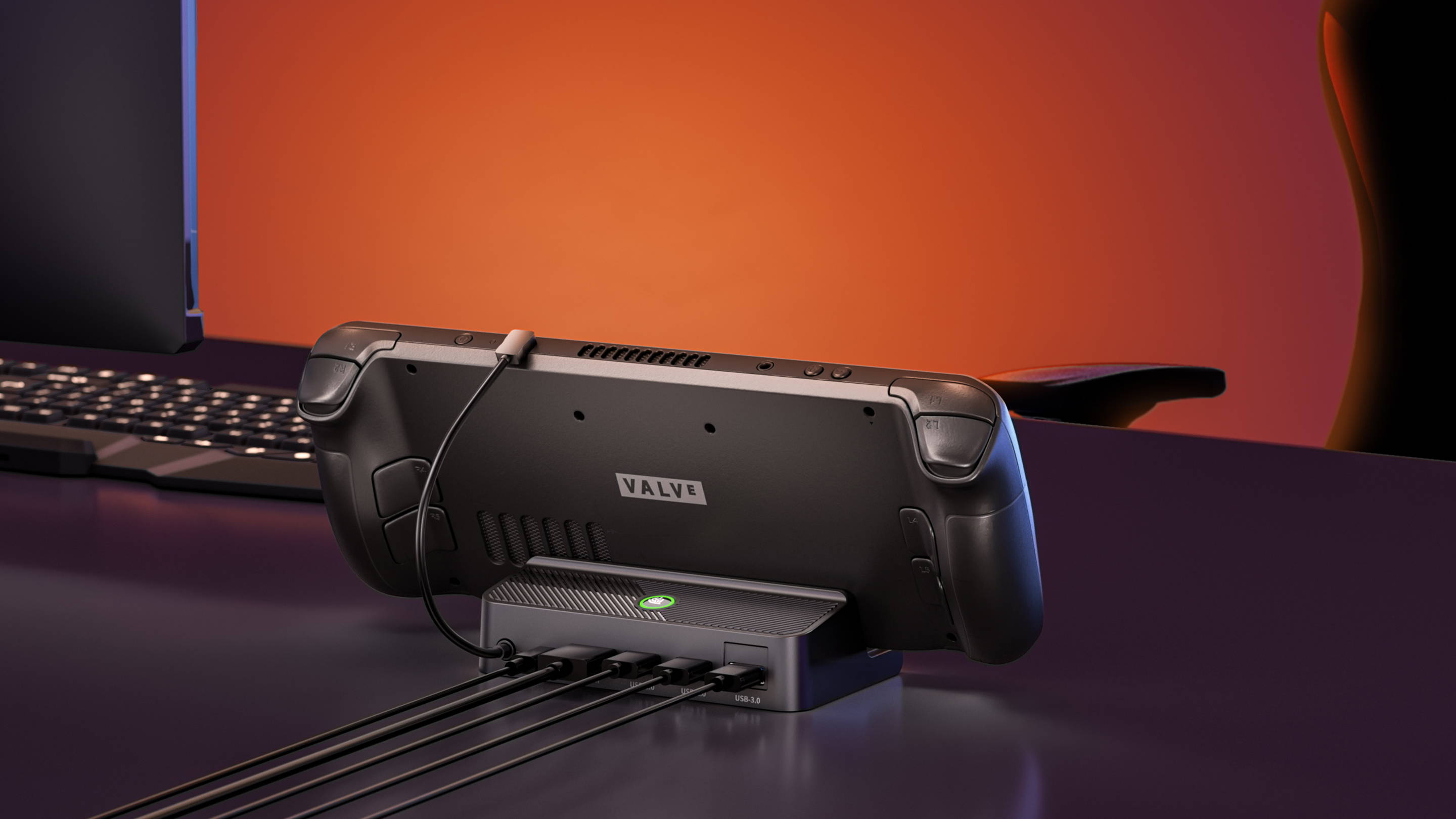 EasySMX AL-ST661 5-in-1 Hub Steam Deck Docking Statio