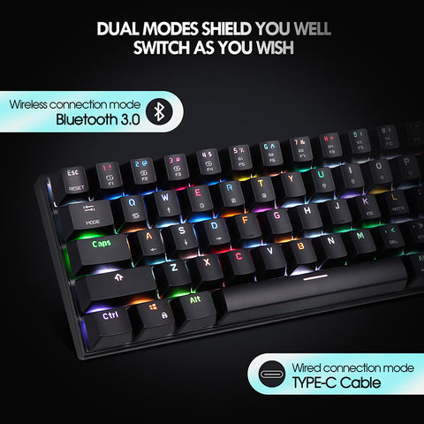 EasySMX CK62 Bluetooth Mechanical Gaming Keyboard