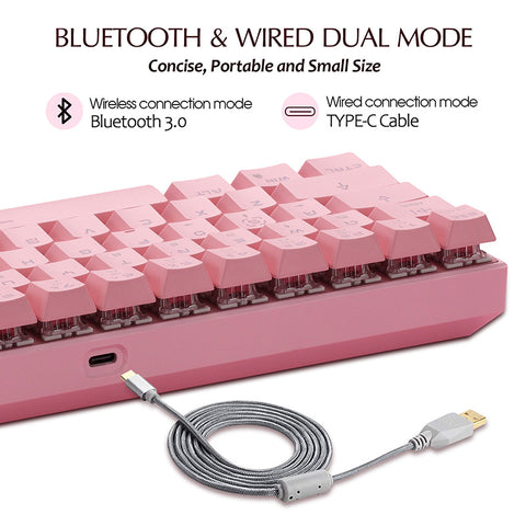 EasySMX CK62 Bluetooth Mechanical Gaming Keyboard