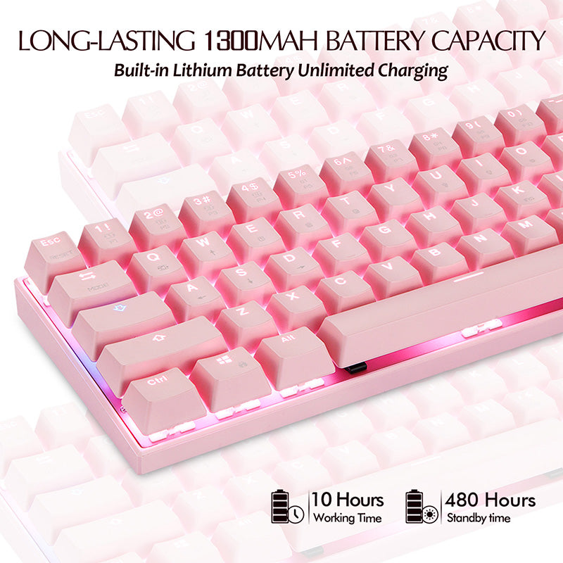 EasySMX CK62 Bluetooth Mechanical Gaming Keyboard