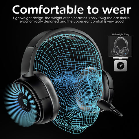 EasySMX V10W wireless headset one ear