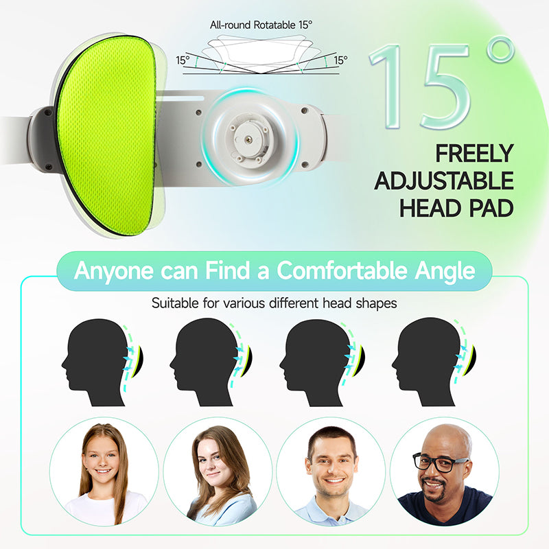 EasySMX Q20 VR Head Strap Accessory for Oculus Quest 2 with Adaptive Headrest