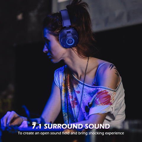 EasySMX V07W wireless gaming headset 7.1 surround sound