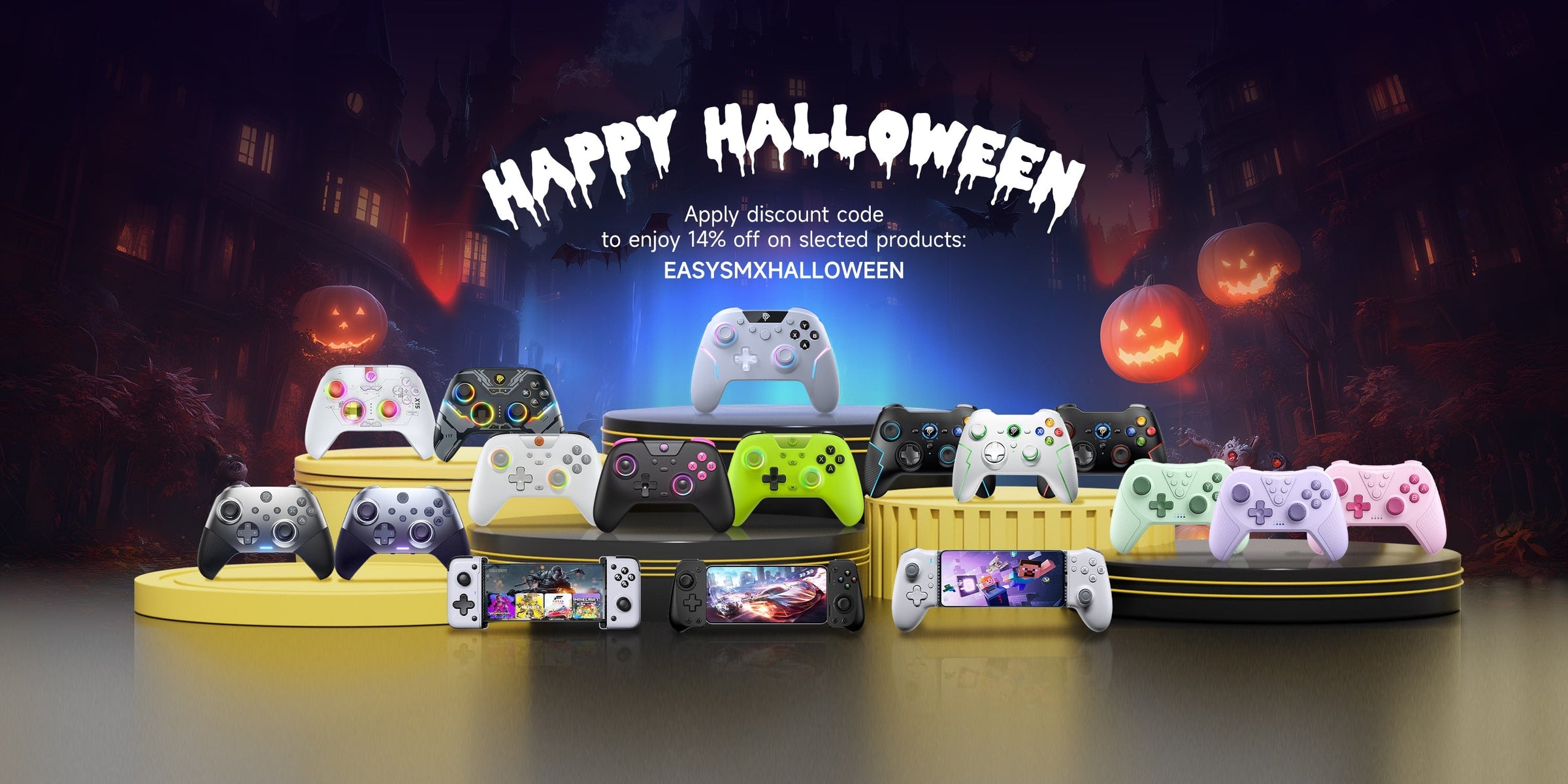 Treat Yourself and Enjoy EasySMX Halloween Special Discount!