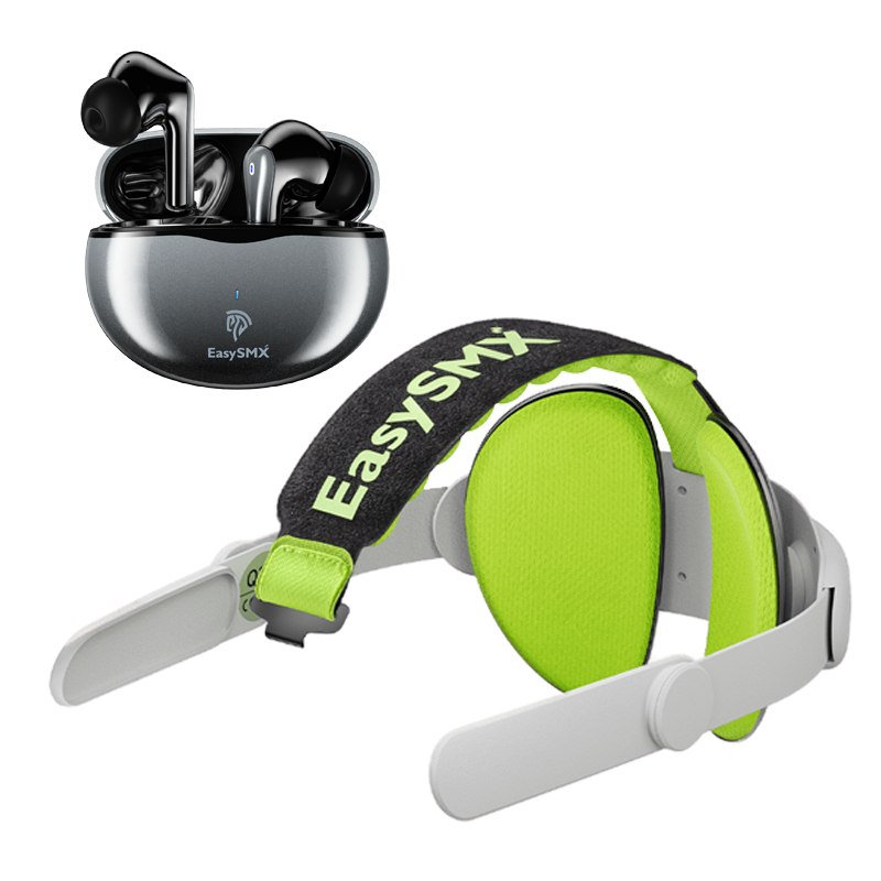 EasySMX Q20 VR Head Strap Accessory for Oculus Quest 2 with Adaptive Headrest