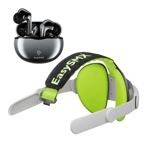 EasySMX Q20 VR Head Strap Accessory for Oculus Quest 2 with Adaptive Headrest