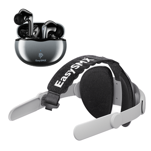 EasySMX Q20 VR Head Strap Accessory for Oculus Quest 2 with Adaptive Headrest