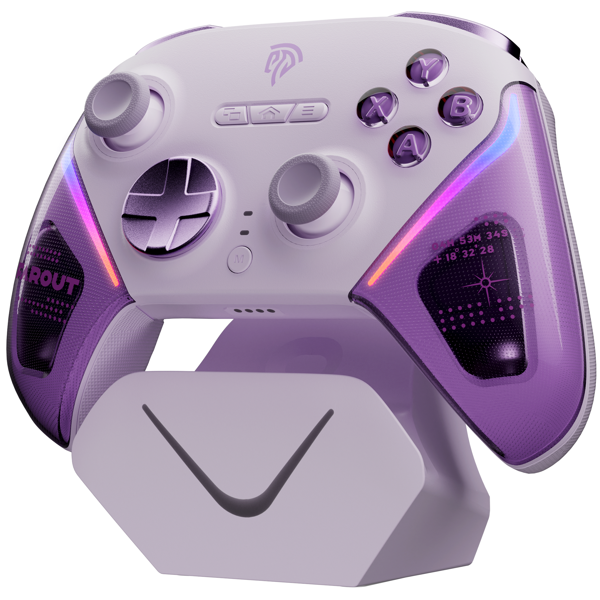 EasySMX D10 Controller Purple Without Background